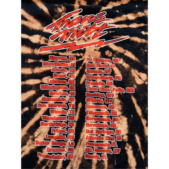 Travis Tritt Tour Bleached Tee - Picture 4 of 5